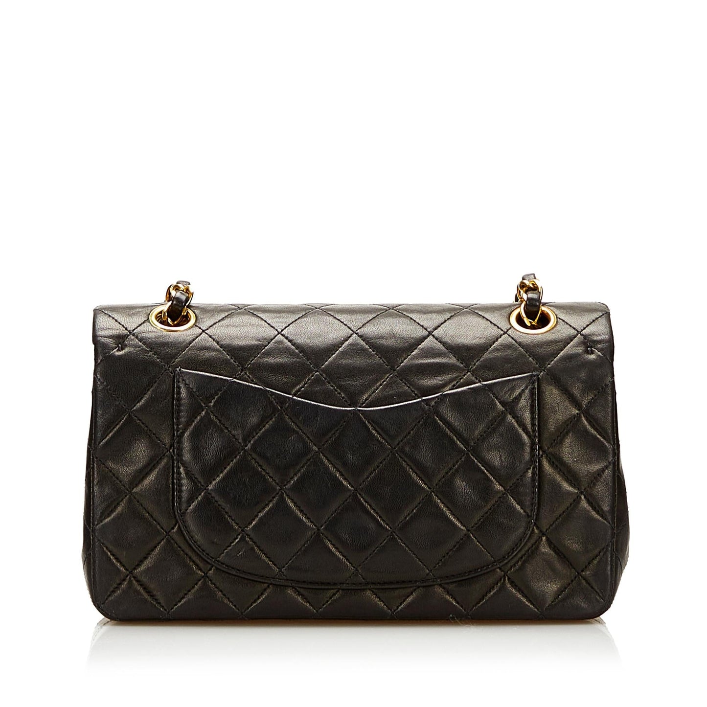 Chanel Small Classic Lambskin Double Flap (SHG-36032)