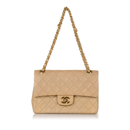 Chanel Small Classic Lambskin Double Flap (SHG-36540)