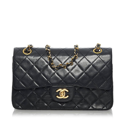 Chanel Small Classic Lambskin Double Flap (SHG-37064)