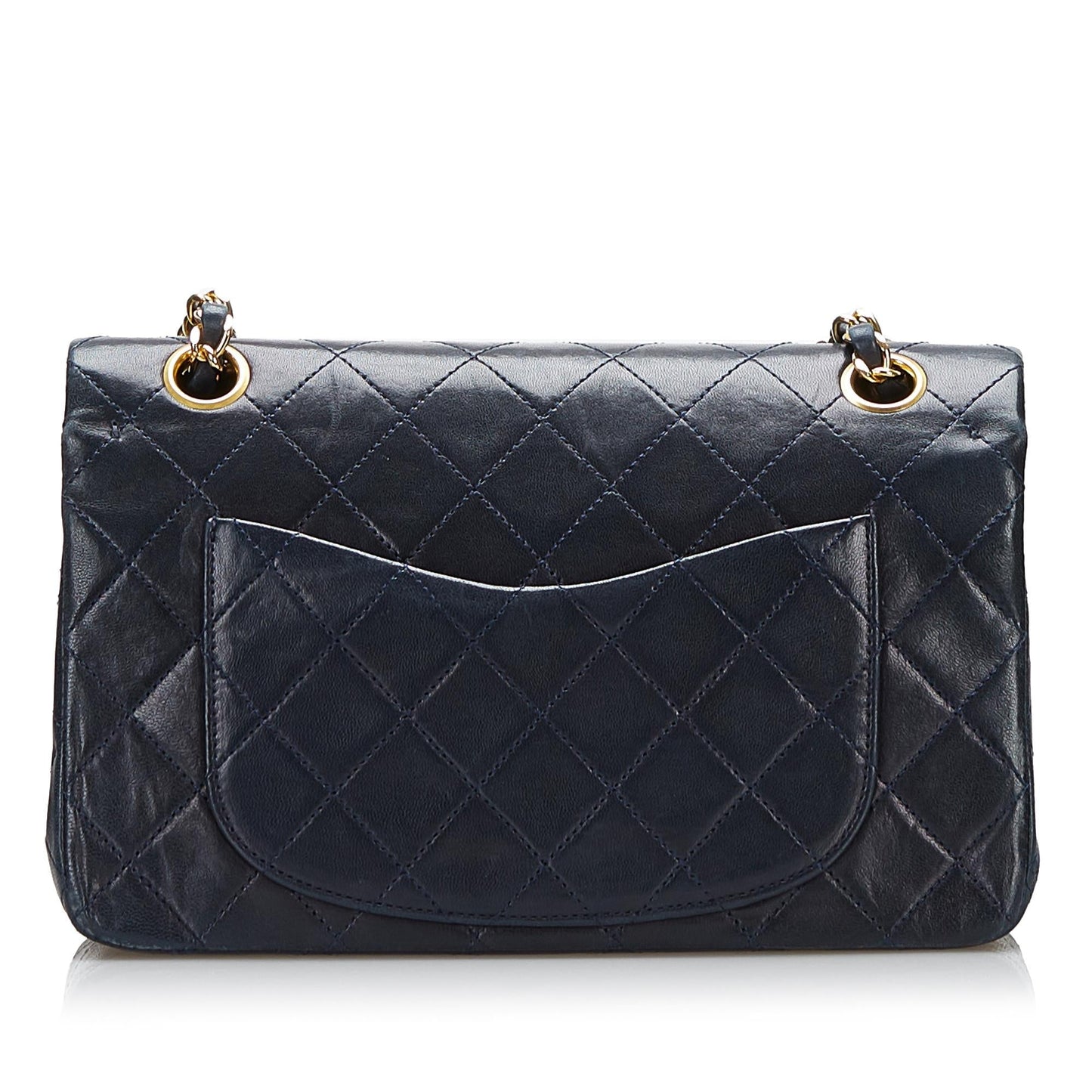 Chanel Small Classic Lambskin Double Flap (SHG-37069)