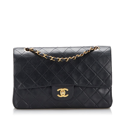 Chanel Small Classic Lambskin Double Flap (SHG-nC59xZ)