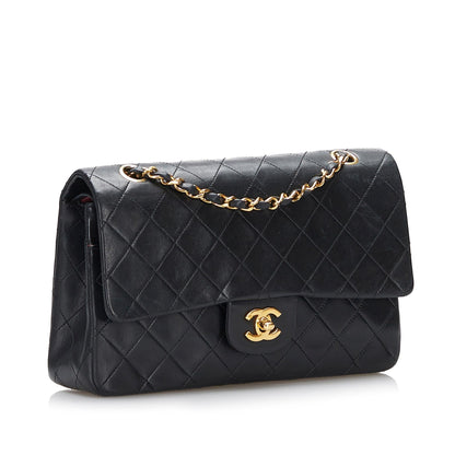 Chanel Small Classic Lambskin Double Flap (SHG-nC59xZ)