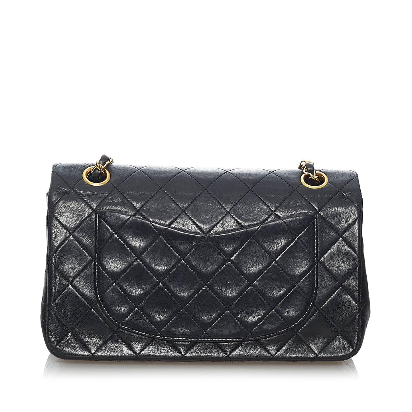 Chanel Small Classic Lambskin Double Flap (SHG-37868)