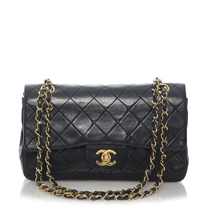 Chanel Small Classic Lambskin Double Flap (SHG-37868)