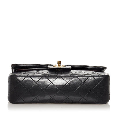 Chanel Small Classic Lambskin Double Flap (SHG-37873)