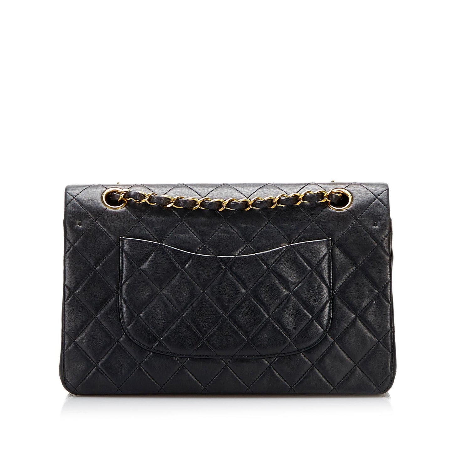 Chanel Small Classic Lambskin Double Flap (SHG-NmJz3t)