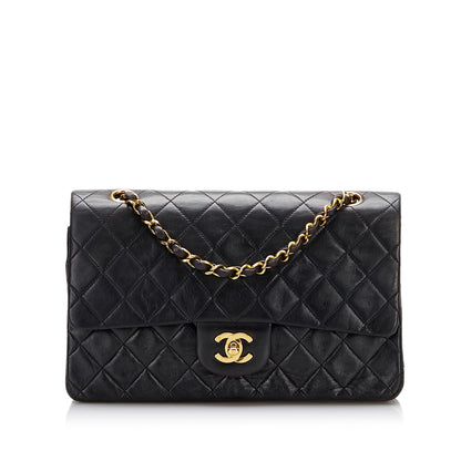 Chanel Small Classic Lambskin Double Flap (SHG-NmJz3t)