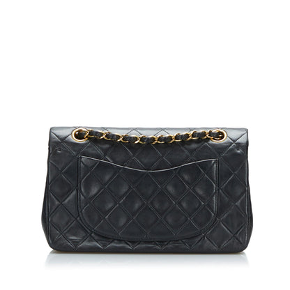 Chanel Small Classic Lambskin Double Flap (SHG-6NqfQJ)