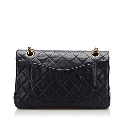 Chanel Small Classic Lambskin Double Flap (SHG-Bfeqyq)