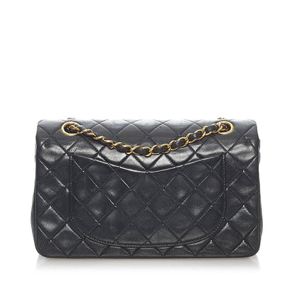 Chanel Small Classic Lambskin Double Flap (SHG-e4HtIK)