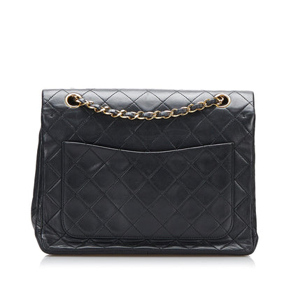 Chanel Small Classic Lambskin Double Flap (SHG-dCT8hp)