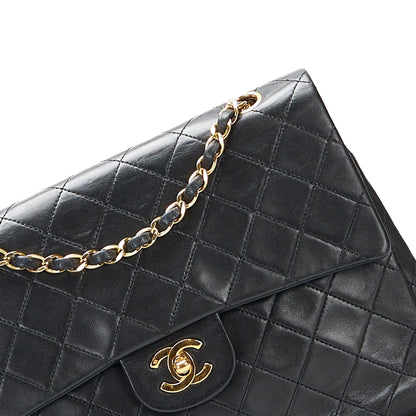 Chanel Small Classic Lambskin Double Flap (SHG-dCT8hp)