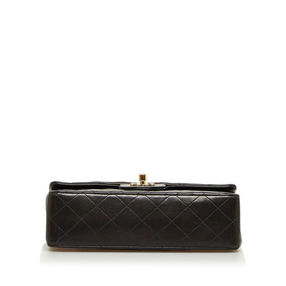 Chanel Small Classic Lambskin Double Flap (SHG-4CPVGg)