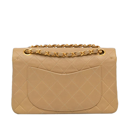 Chanel Small Classic Lambskin Double Flap (SHG-D8Xhs3)