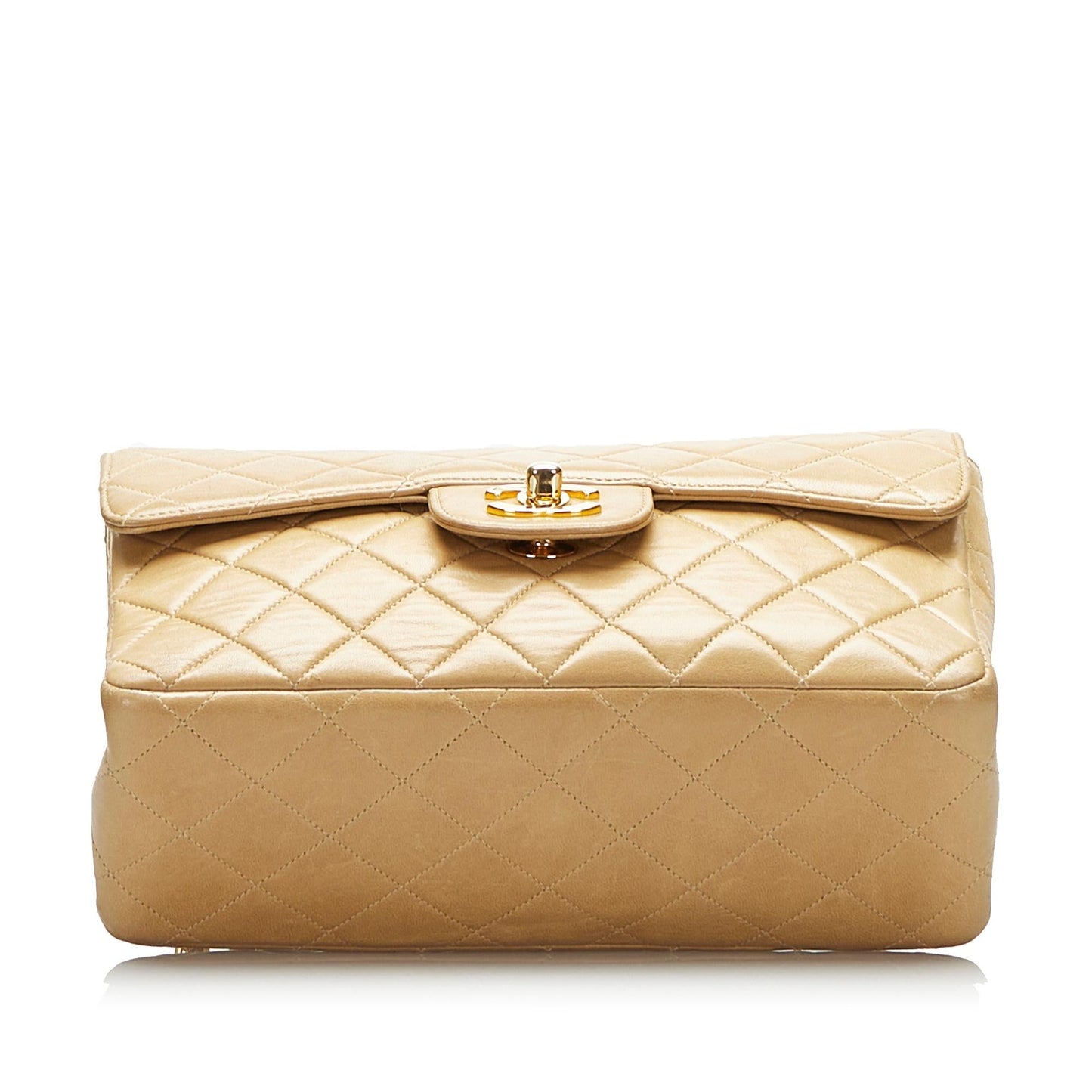 Chanel Small Classic Lambskin Double Flap (SHG-qInhiS)