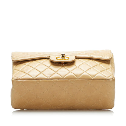 Chanel Small Classic Lambskin Double Flap (SHG-qInhiS)