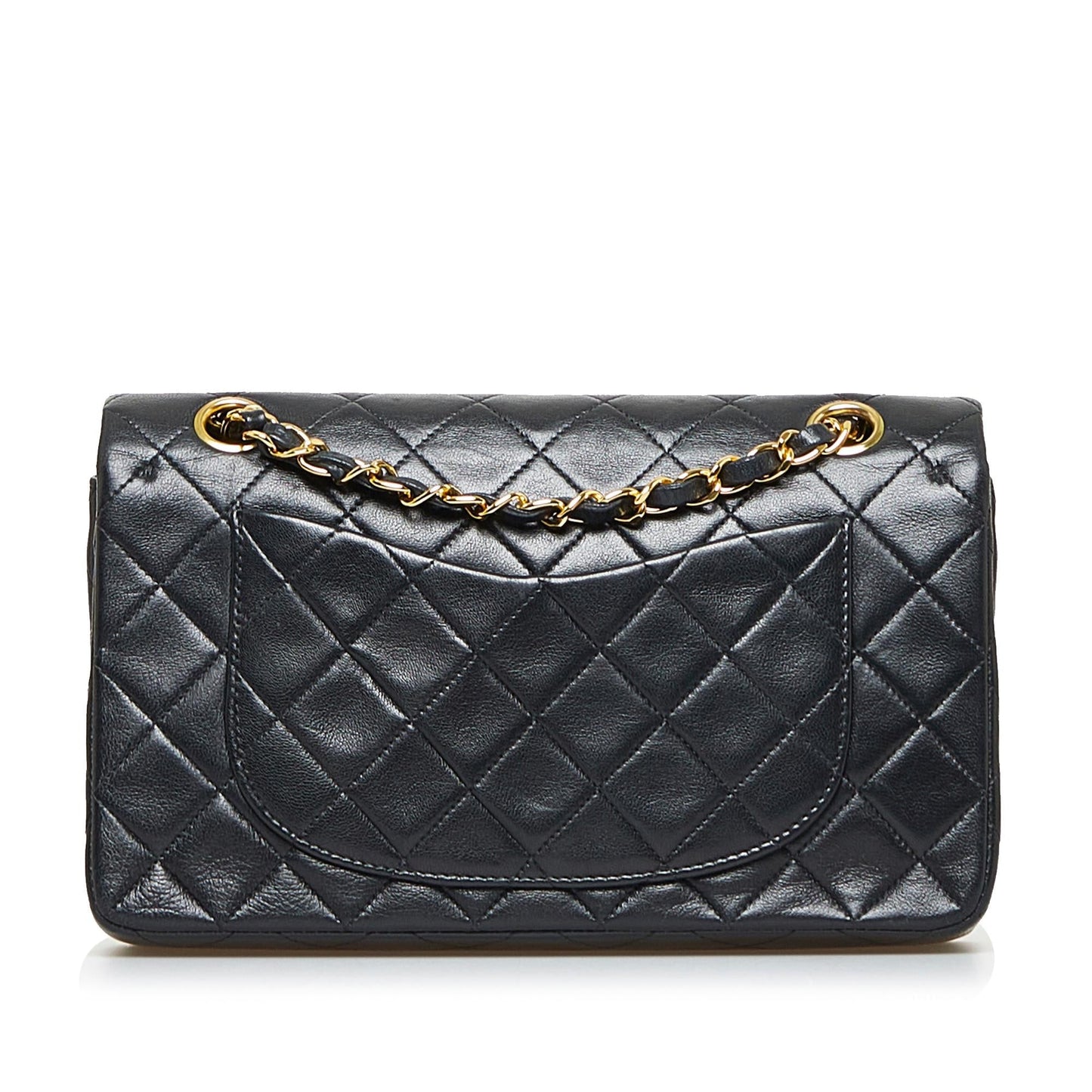 Chanel Small Classic Lambskin Double Flap (SHG-G3tm7i)