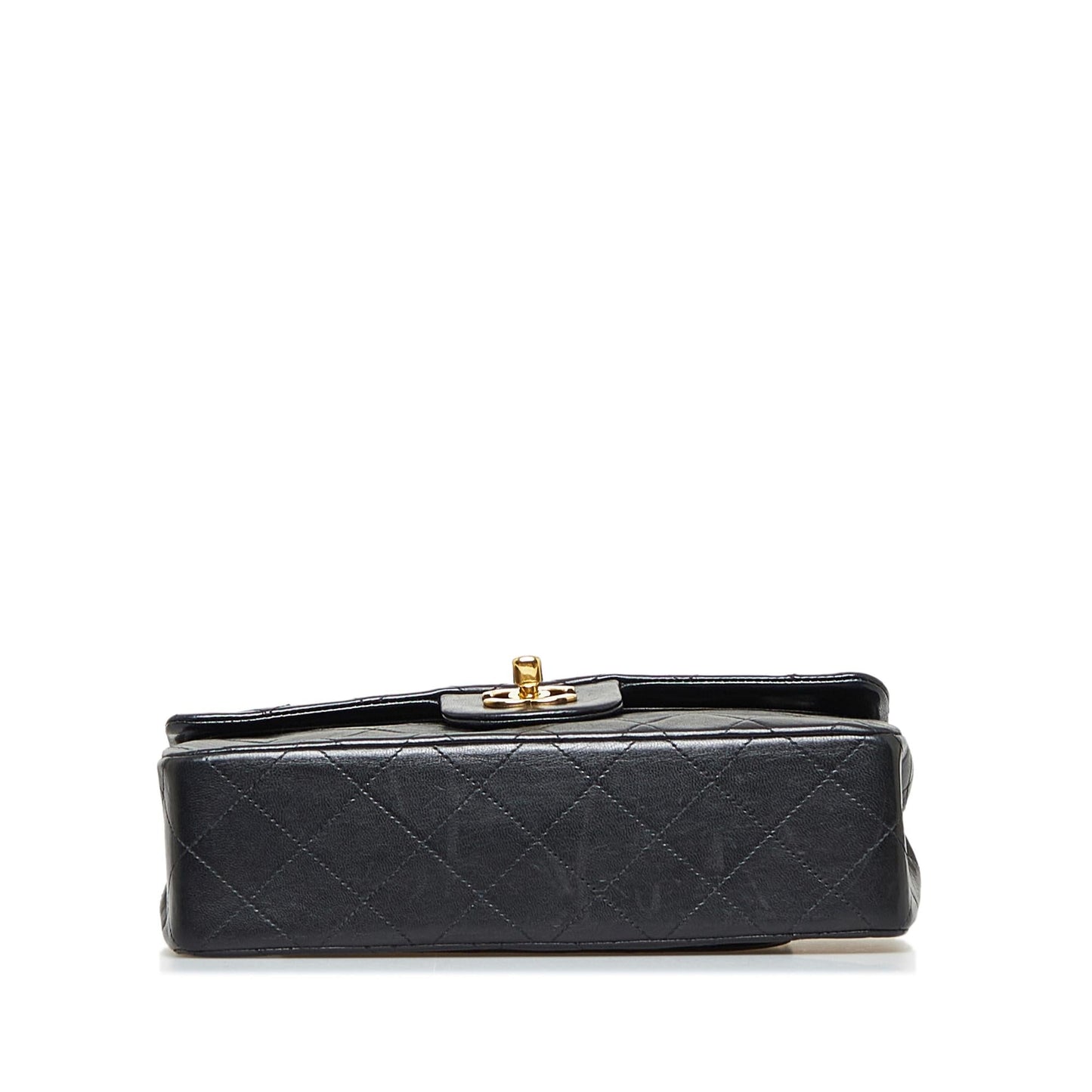 Chanel Small Classic Lambskin Double Flap (SHG-RbbS9f)