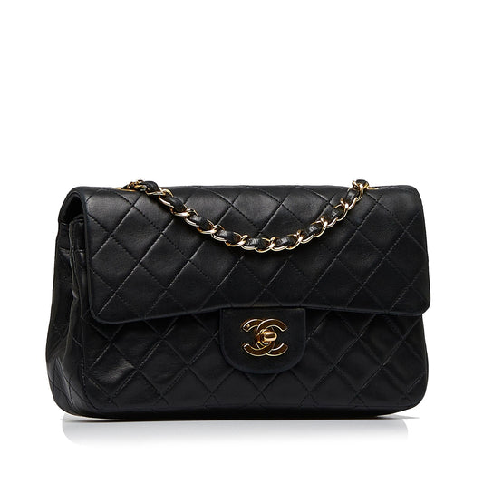 Chanel Small Classic Lambskin Double Flap (SHG-dSInHK)