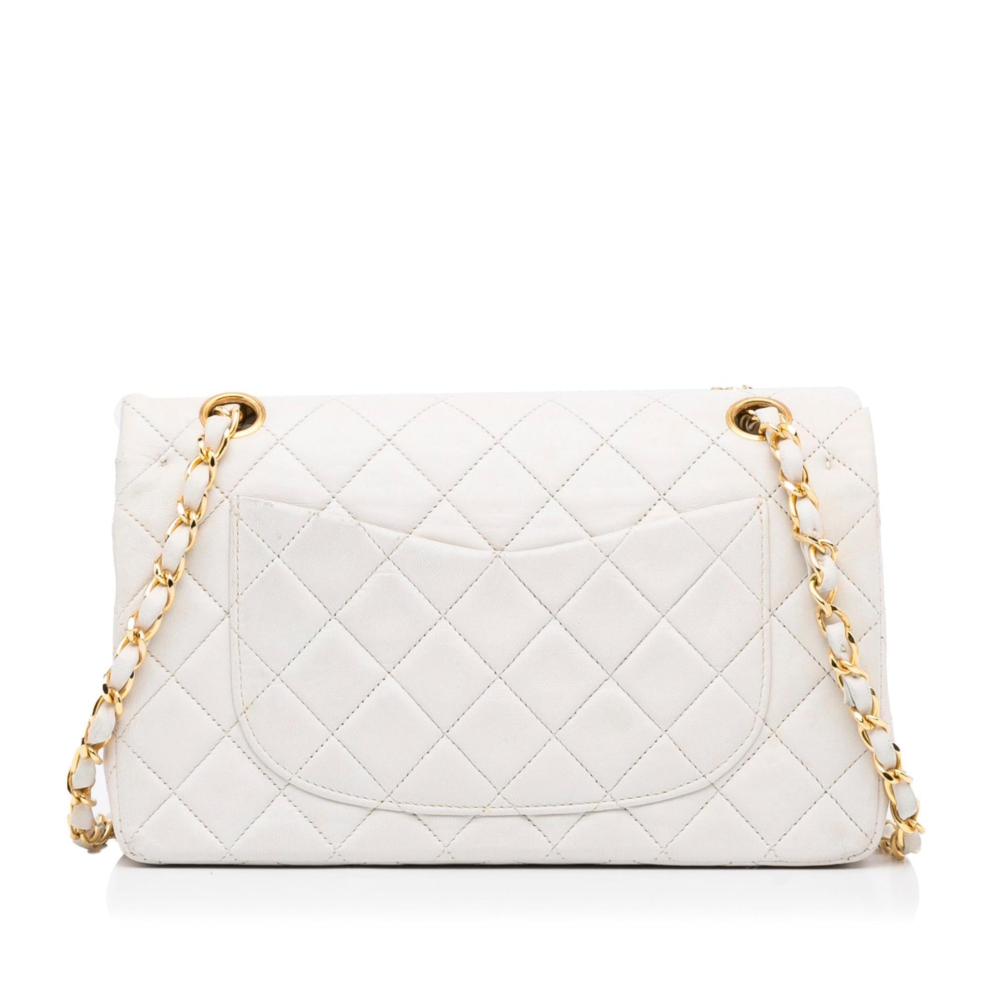 Chanel Small Classic Lambskin Double Flap (SHG-EEst57)