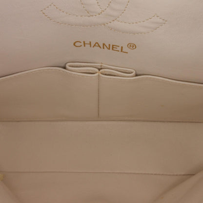 Chanel Small Classic Lambskin Double Flap (SHG-EEst57)