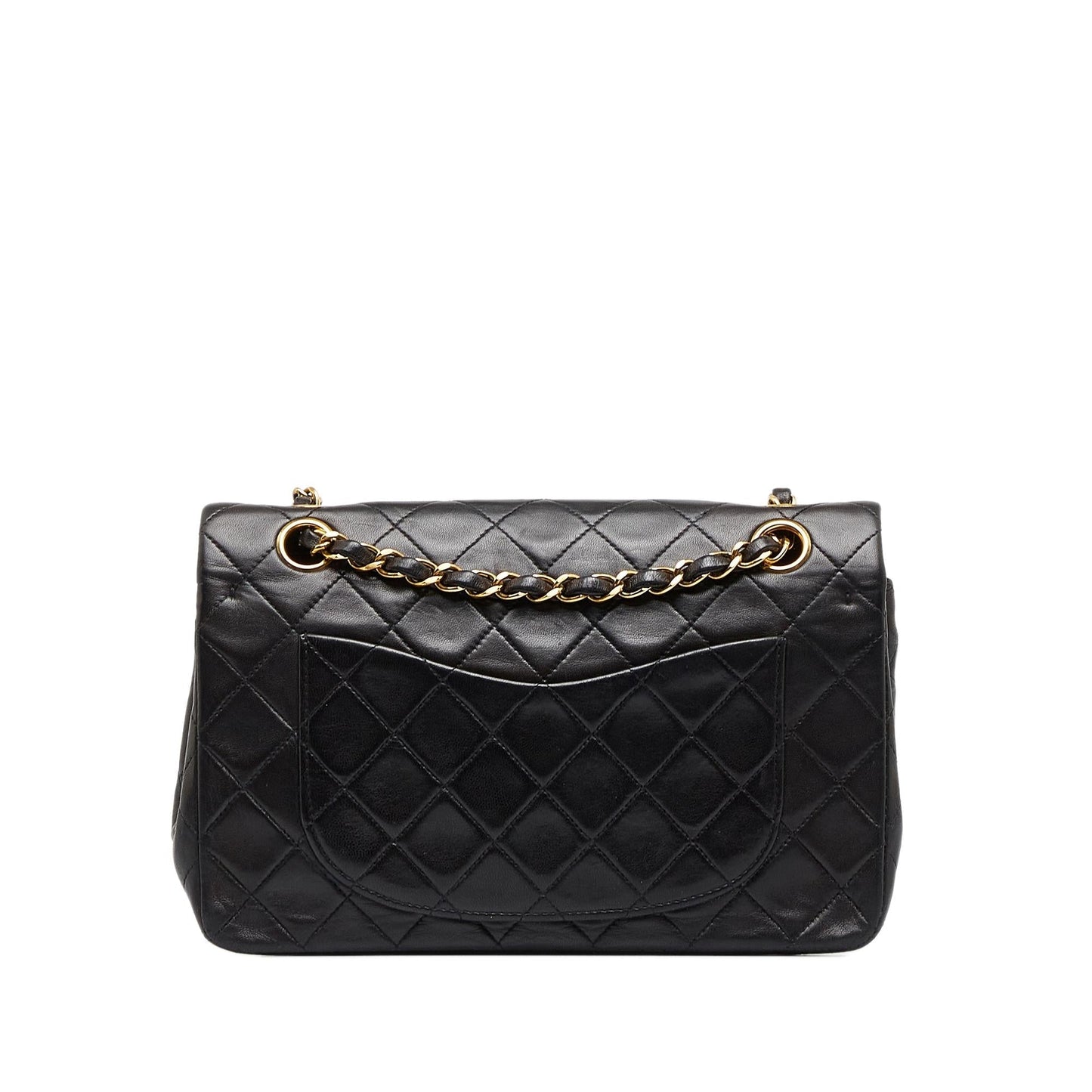 Chanel Small Classic Lambskin Double Flap (SHG-jkgyRF)