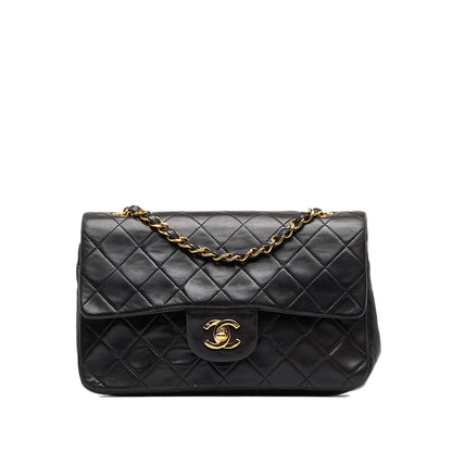 Chanel Small Classic Lambskin Double Flap (SHG-jkgyRF)