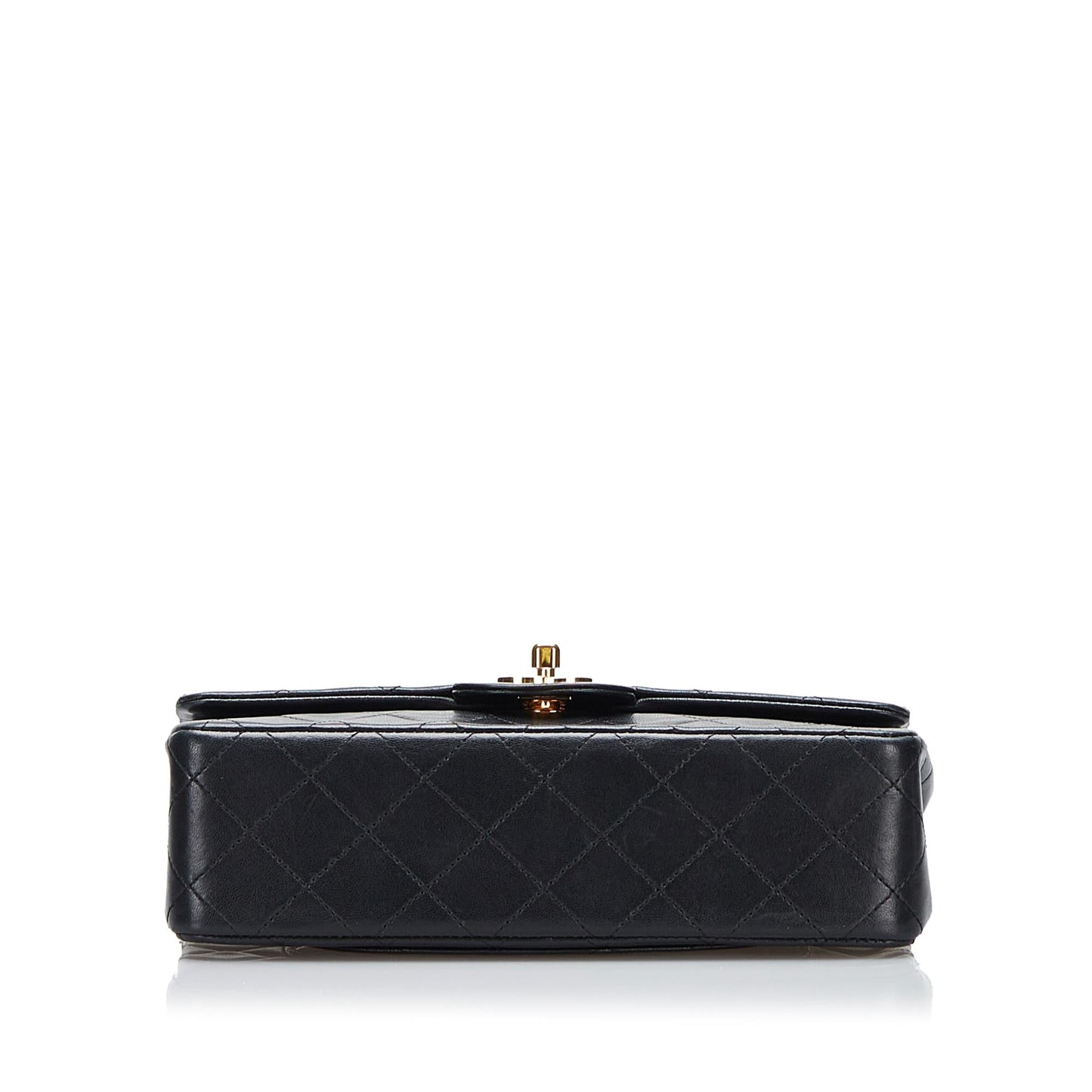 Chanel Small Classic Lambskin Leather Double Flap Bag (SHG-Z0Wpq5)