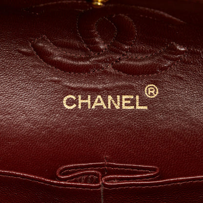 Chanel Small Classic Lambskin Leather Double Flap Bag (SHG-Z0Wpq5)