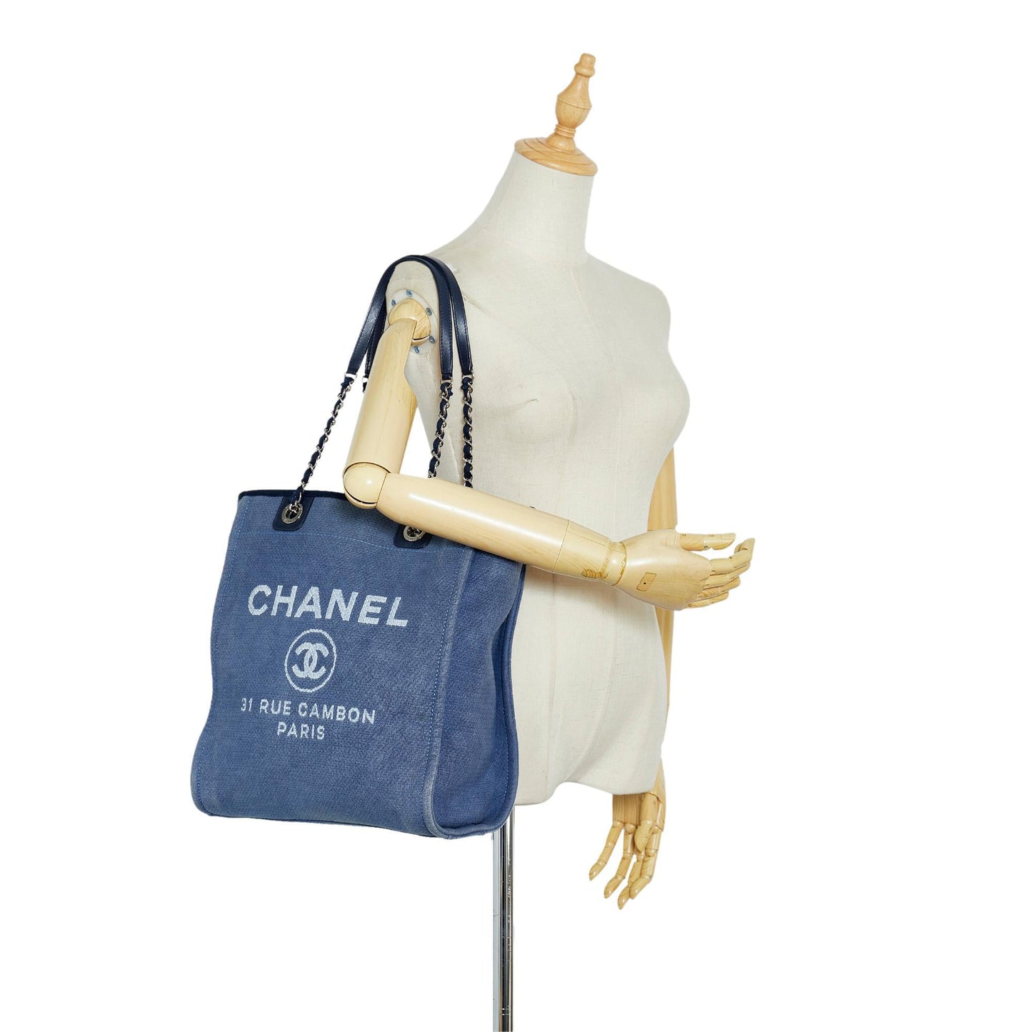 Chanel Small Deauville Tote (SHG-PHs0hb)