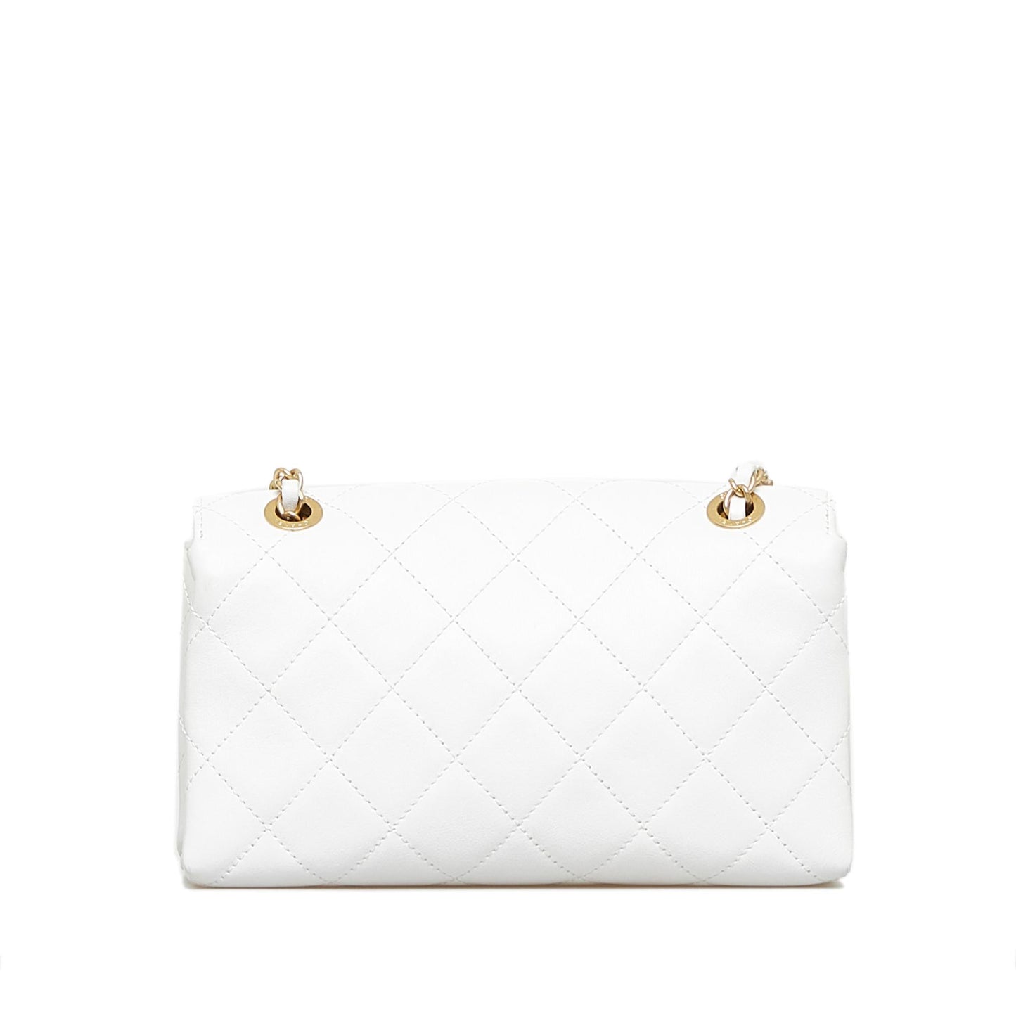 Chanel Small Lambskin Enchained Flap Bag (SHG-nHd7s9)