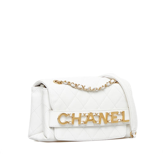 Chanel Small Lambskin Enchained Flap Bag (SHG-nHd7s9)