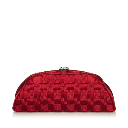 Chanel Timeless Satin Clutch (SHG-37869)