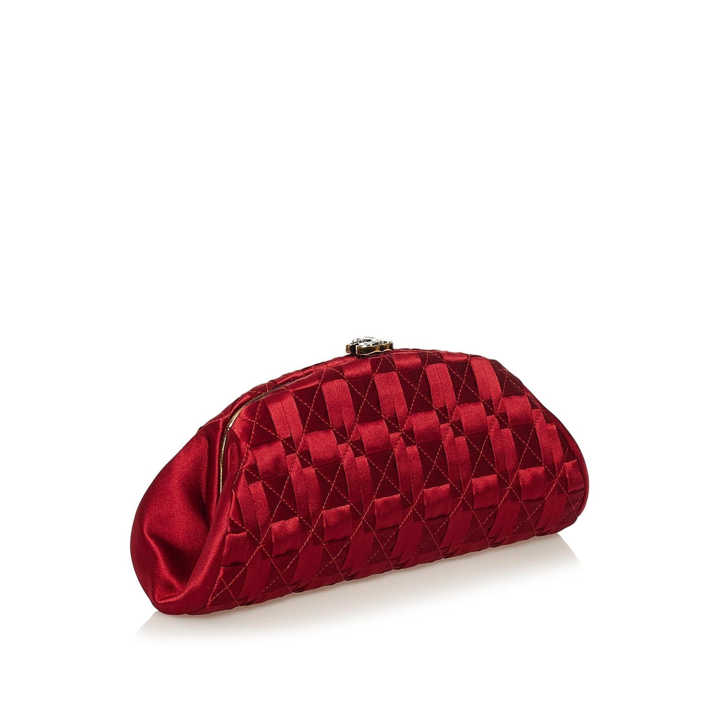 Chanel Timeless Satin Clutch (SHG-37869)