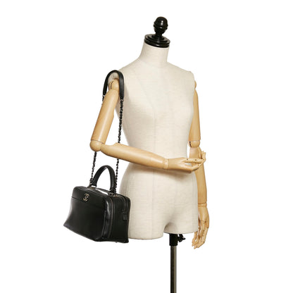 Chanel Trendy CC Lambskin Leather Bowling Bag (SHG-33622)