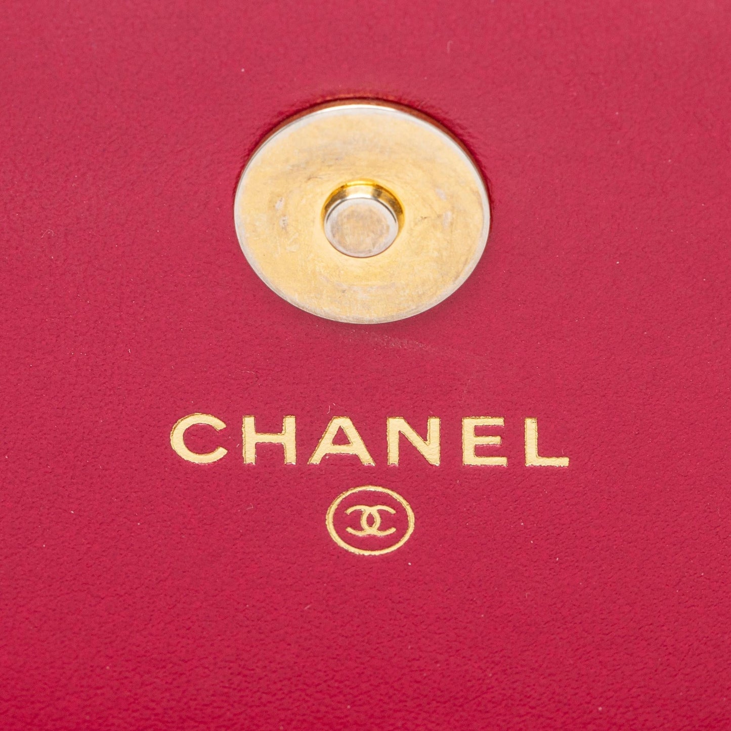 Chanel Velvet Camellia Flap Coin Purse on Chain (SHF-22731)