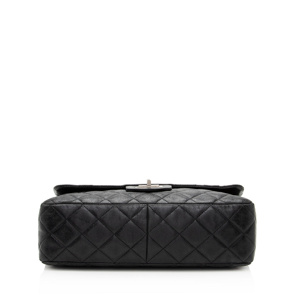 Chanel Washed Lambskin Hybrid Reissue Jumbo Single Flap Bag (SHF-20123)