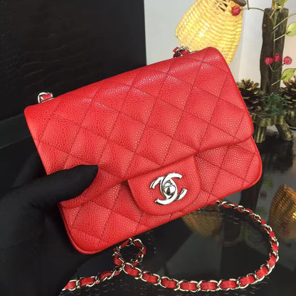 Chanel Classic Clutch With Chain – CWC Caviar Red SiLouis Vuitton er-Toned