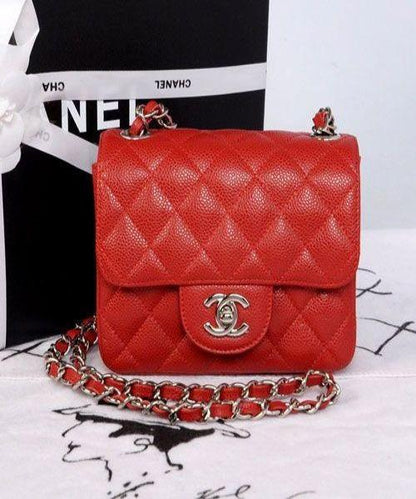 Chanel Classic Clutch With Chain – CWC Caviar Red SiLouis Vuitton er-Toned