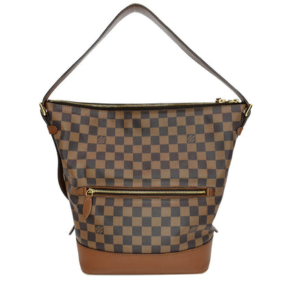 LOUIS VUITTON Diane Damier Ebene Shoulder Bag Brown