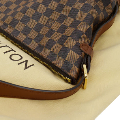 LOUIS VUITTON Diane Damier Ebene Shoulder Bag Brown