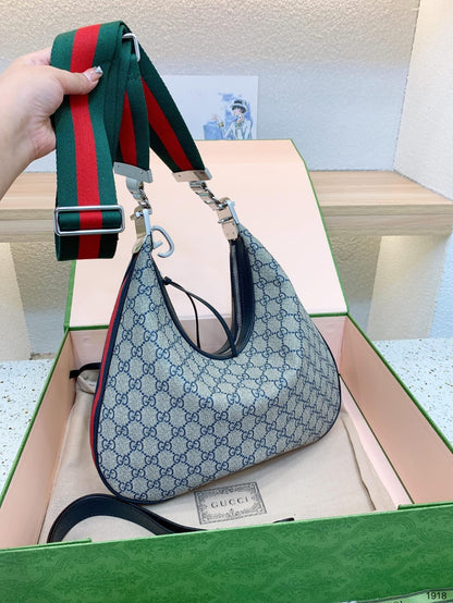 Gucci Attache Large Shoulder Bag Handbag