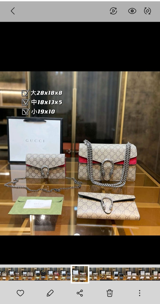 Gucci Dionysus Handbag Set