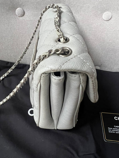 Chanel Grey Urban Mini Companion Flap