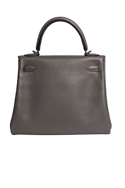 Hermes Kelly GRIS MEYER SWIFT PHW SIZE 25