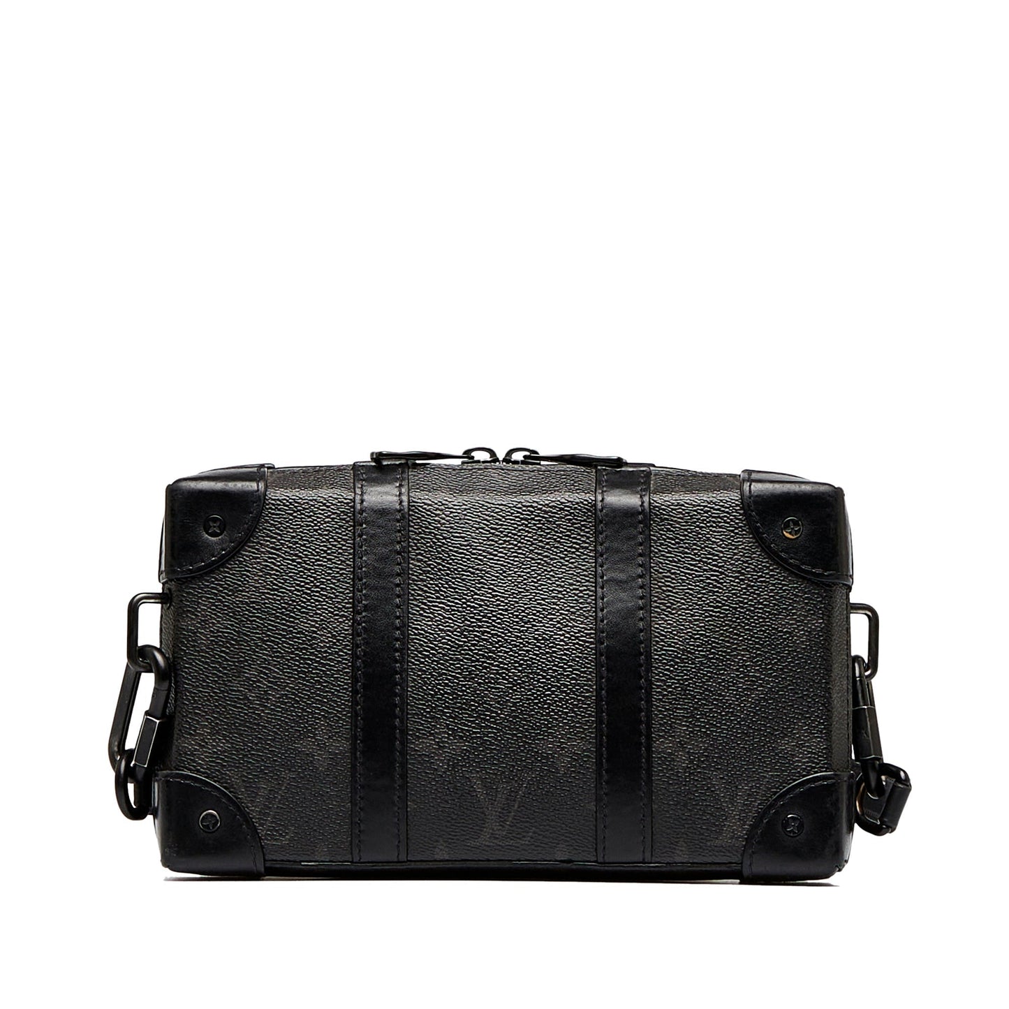 Louis Vuitton  Monogram Eclipse Soft Trunk Wallet Crossbody Crossbody Bag