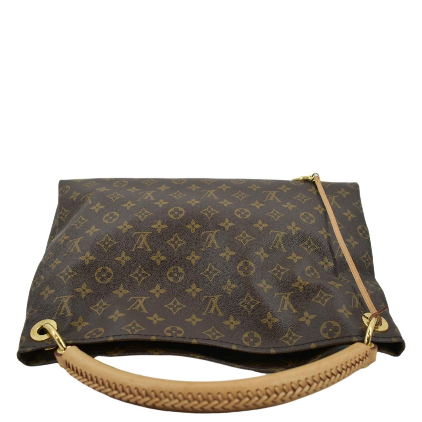 LOUIS VUITTON  Artsy MM Monogram Canvas Hobo Bag Brown