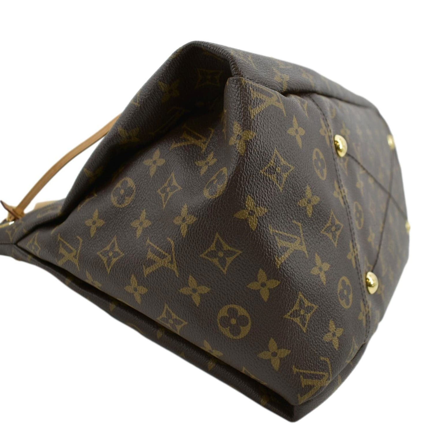 LOUIS VUITTON  Artsy MM Monogram Canvas Hobo Bag Brown