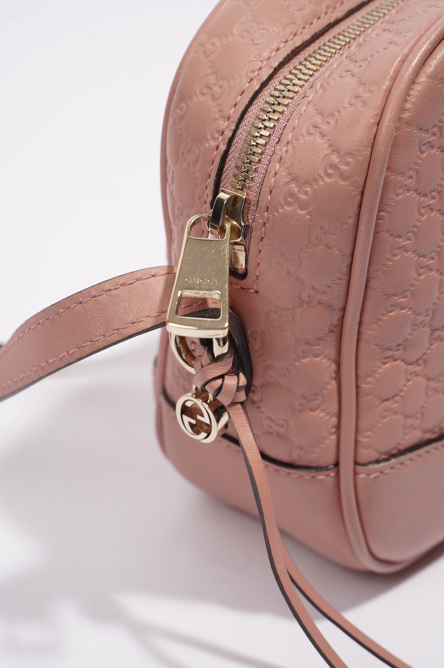 Gucci Bree Crossbody Pink Leather