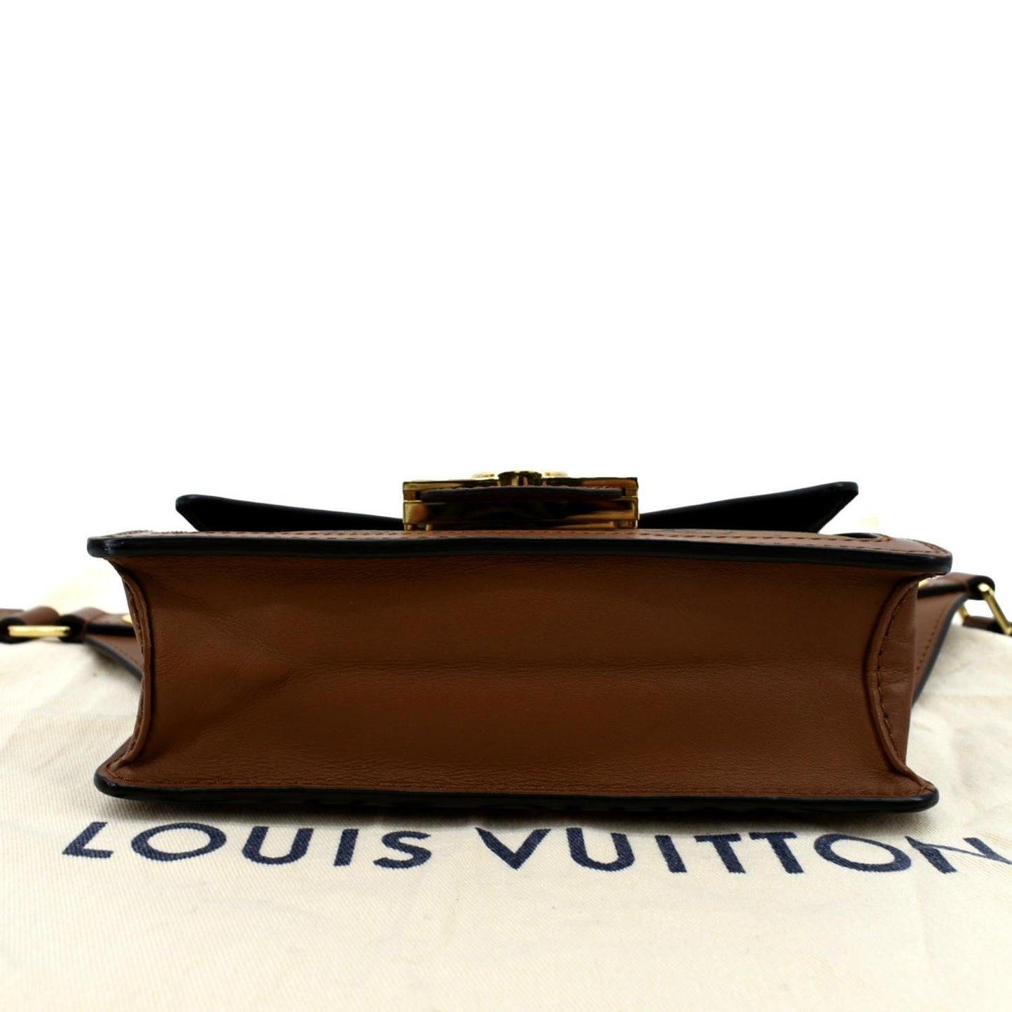 LOUIS VUITTON Dauphine Monogram Reverse Canvas Bumbag Brown